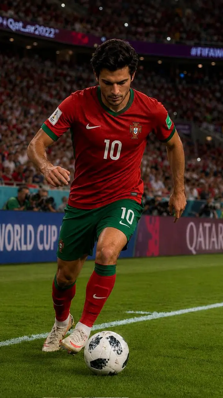GPT Image 2 generated Portugal football poster example