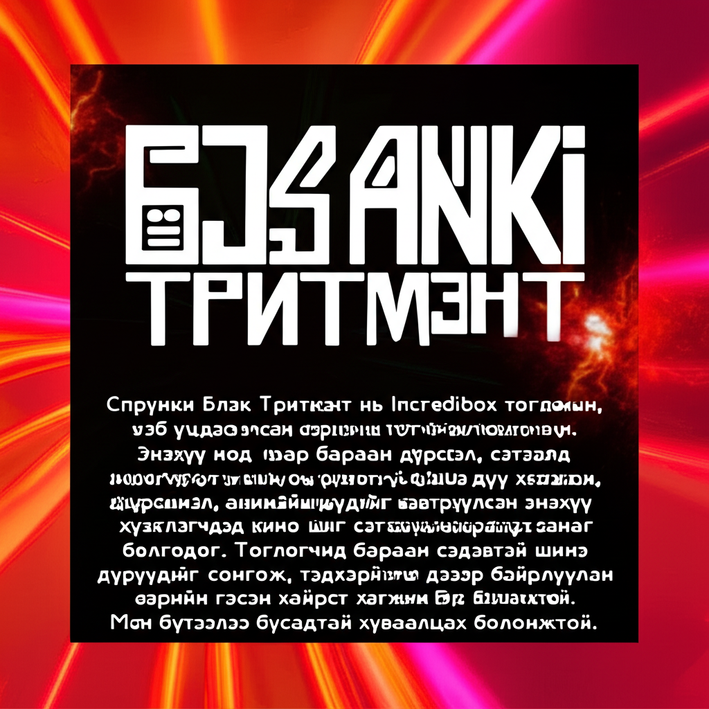 sprunki black treatment. Cover