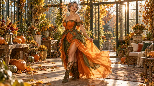 Autumn fairy