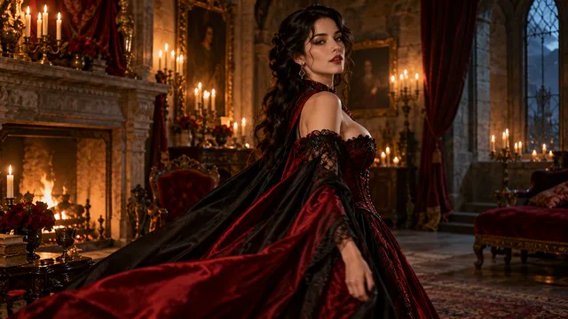 Gothic gown