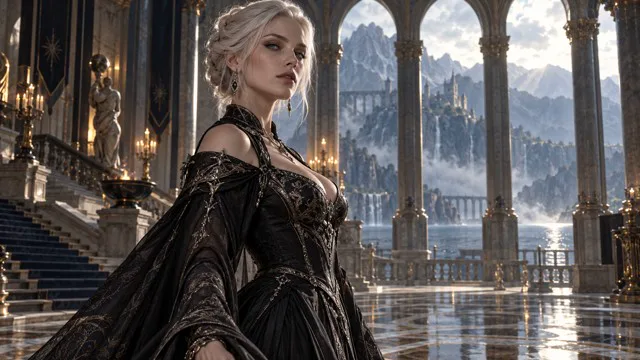Gothic hall portrait