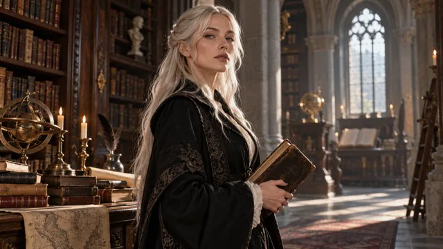 Library academy look