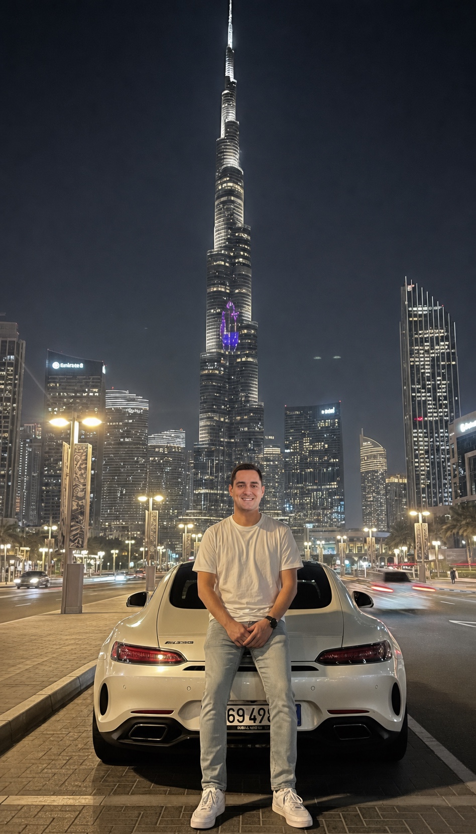Dubai AMG Night — LarpGPT Cars scene template