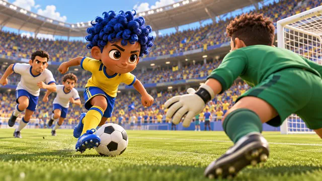 Cartoon kid