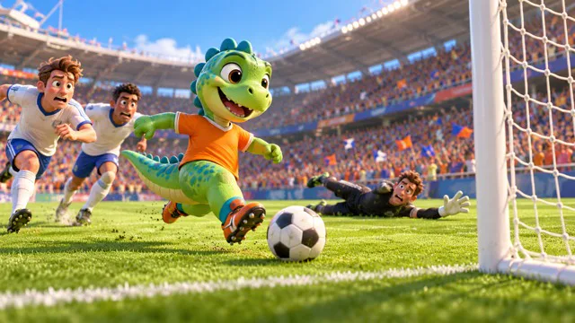 Dinosaur mascot